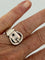 Bague 50 Hermès Ceinture - Bague en argent 58 Facettes LOT 8022
