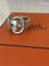 Bague 50 Hermès Ceinture - Bague en argent 58 Facettes LOT 8022