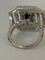 Bague 52 Bague en or gris avec saphir et diamants 58 Facettes LOT 8015