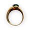 Bague 57 Bague en or jaune 750 sertie de pierres de couleur 58 Facettes 330099648