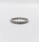 Bague 44.5 Art déco - Alliance américaine en or blanc 18k et diamants 58 Facettes A07815