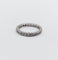Bague 44.5 Art déco - Alliance américaine en or blanc 18k et diamants 58 Facettes A07815