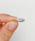 Bague 44.5 Art déco - Alliance américaine en or blanc 18k et diamants 58 Facettes A07815