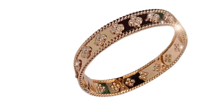 Bracelet Van Cleef & Arpels Perlée - Bracelet en or rose 58 Facettes Jnci186