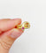 Bague 45 Bague serpent antique en or rose 18k et rubis 58 Facettes A07819