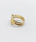 Bague 45 Bague serpent antique en or rose 18k et rubis 58 Facettes A07819