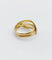 Bague 45 Bague serpent antique en or rose 18k et rubis 58 Facettes A07819