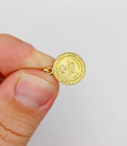 Pendentif Augis - Pendentif médaille d’amour en or 18k 58 Facettes A07820