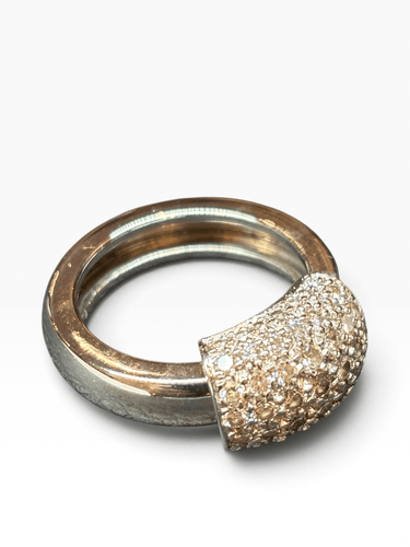 Bague 50 Piaget Dancer - Bague en or blanc 18k et diamants 58 Facettes Bague-Piaget-Dancer
