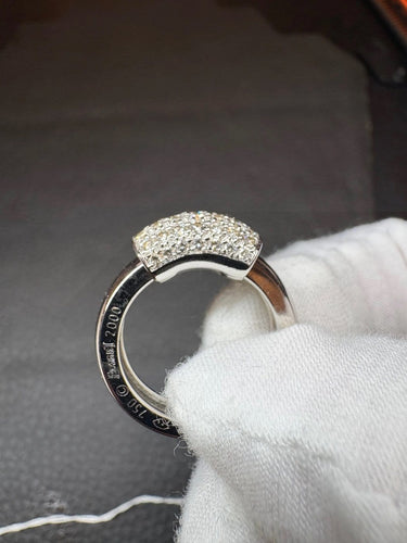 Bague 50 Piaget Dancer - Bague en or blanc 18k et diamants 58 Facettes Bague-Piaget-Dancer