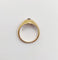 Bague 44.5 Bague jonc dôme antique en or 18k et diamant Peruzzi 58 Facettes A07821