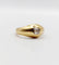 Bague 44.5 Bague jonc dôme antique en or 18k et diamant Peruzzi 58 Facettes A07821