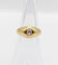 Bague 44.5 Bague jonc dôme antique en or 18k et diamant Peruzzi 58 Facettes A07821