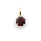 Pendentif Pendentif en or 14k avec grenat octogonal de Tanzanie 58 Facettes 11229