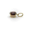Pendentif Pendentif en or 14k avec grenat octogonal de Tanzanie 58 Facettes 11229