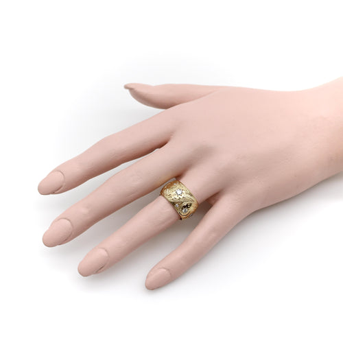Bague 52 Bague victorienne en or 14k et diamants 58 Facettes 11226