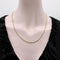 Collier Collier chaîne victorien en or 14k à double maille câble 58 Facettes 11228