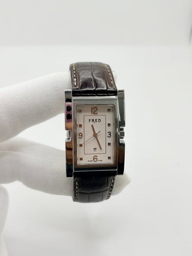 Montre Fred Tank - Montre R09-100 en acier 58 Facettes 2288