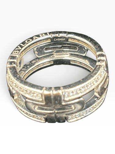 Bague 48 BVLGARI Parentesi - Bague en or blanc et diamants 58 Facettes Bague-Bvlgari-Parentesi