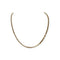 Collier Chaîne en or jaune 750 maille jaseron, 46 cm 58 Facettes 330102783