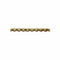 Collier Chaîne en or jaune 750 maille jaseron, 46 cm 58 Facettes 330102783