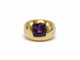 Bague 51 Boucheron - Bague en or jaune 750 et améthyste 58 Facettes 1431