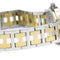 Montre Hermès - Montre Clipper quartz en acier inoxydable et métal plaqué 58 Facettes scr6p1rjja