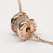 Pendentif Bvlgari - Pendentif B.zero1 en or rose 18k et diamants 58 Facettes szwtraddyz