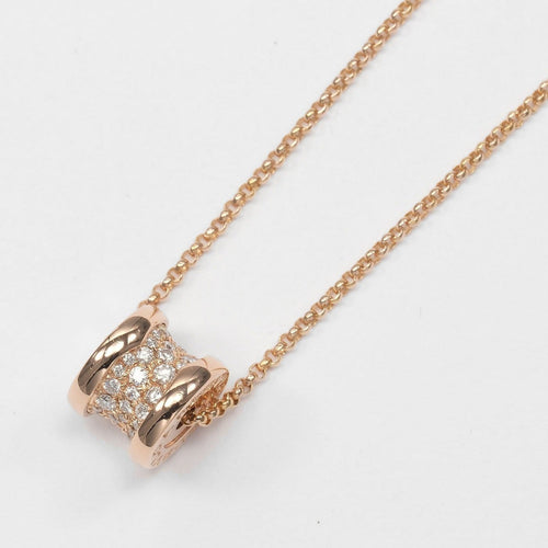Pendentif Bvlgari - Pendentif B.zero1 en or rose 18k et diamants 58 Facettes szwtraddyz