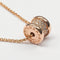 Pendentif Bvlgari - Pendentif B.zero1 en or rose 18k et diamants 58 Facettes szwtraddyz