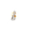 Boucles d'oreilles Boucles d’oreilles clips florales en or blanc 18 ct 58 Facettes B 22