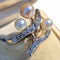 Bague 60 Art Nouveau - Bague duchesse en or jaune 18k, perles et diamants 58 Facettes Bague-002