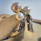 Bague 60 Art Nouveau - Bague duchesse en or jaune 18k, perles et diamants 58 Facettes Bague-002