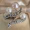 Bague 60 Art Nouveau - Bague duchesse en or jaune 18k, perles et diamants 58 Facettes Bague-002