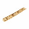 Bracelet Bracelet Tank en or jaune et or rose 750 58 Facettes 35924