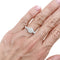 Bague 50 Van Cleef & Arpels Fleurette - Bague en or blanc et diamants 58 Facettes 36007