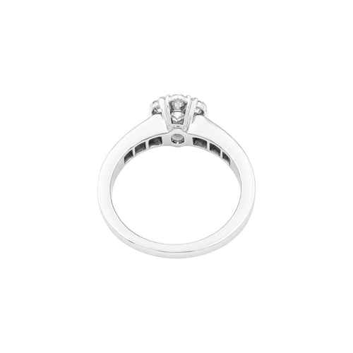 Bague 50 Van Cleef & Arpels Fleurette - Bague en or blanc et diamants 58 Facettes 36007