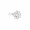Bague 52 Bague marguerite en or blanc et platine sertie de diamants 58 Facettes 36014