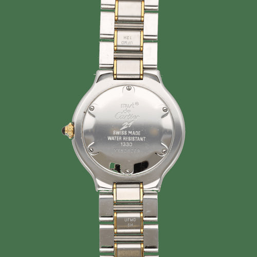 Montre Cartier 21 Must - Montre en acier quartz 31 mm 58 Facettes FB11981