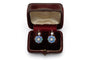 Boucles d'oreilles Boucles d'oreilles en or jaune 14 ct, argent, opales et diamants 58 Facettes 13602