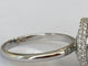 Bague 54 Bague cocktail en or blanc 18k, tourmaline et diamants 58 Facettes ring