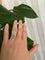 Bague 54 Bague cocktail en or blanc 18k, tourmaline et diamants 58 Facettes ring