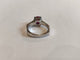 Bague 53 Bague en or blanc, rubis et diamants 58 Facettes 00771