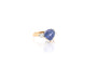 Bague 51 Bague saphir de Ceylan et diamants en or jaune 18k 58 Facettes 26791-26644