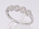 Bague 53 Bague en or blanc 18k avec diamants 58 Facettes 1013