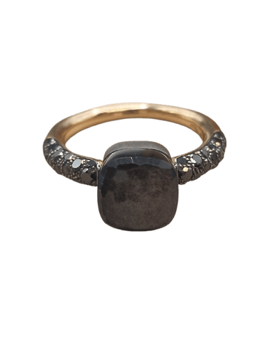 Pomellato Nudo Petit - Bague en obsidienne