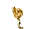 Boucles d'oreilles Boucles d’oreilles pendantes - Perles en or jaune et or blanc 18 ct 58 Facettes 36258