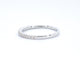 Bague 53 Bague rivière en or blanc 18k et diamants 58 Facettes 1018