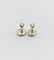 Boucles d'oreilles Puces d'oreilles vintage en or blanc 18k et diamants 58 Facettes A07835