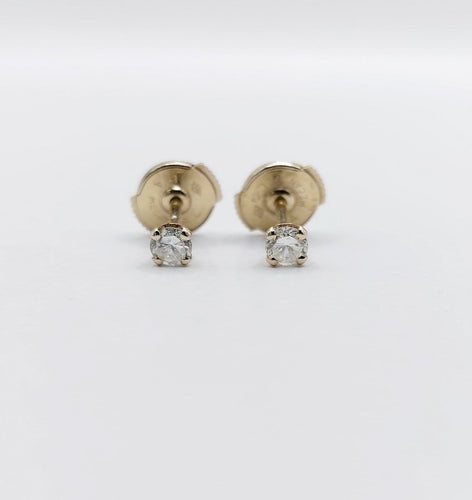 Boucles d'oreilles Puces d'oreilles vintage en or blanc 18k et diamants 58 Facettes A07835